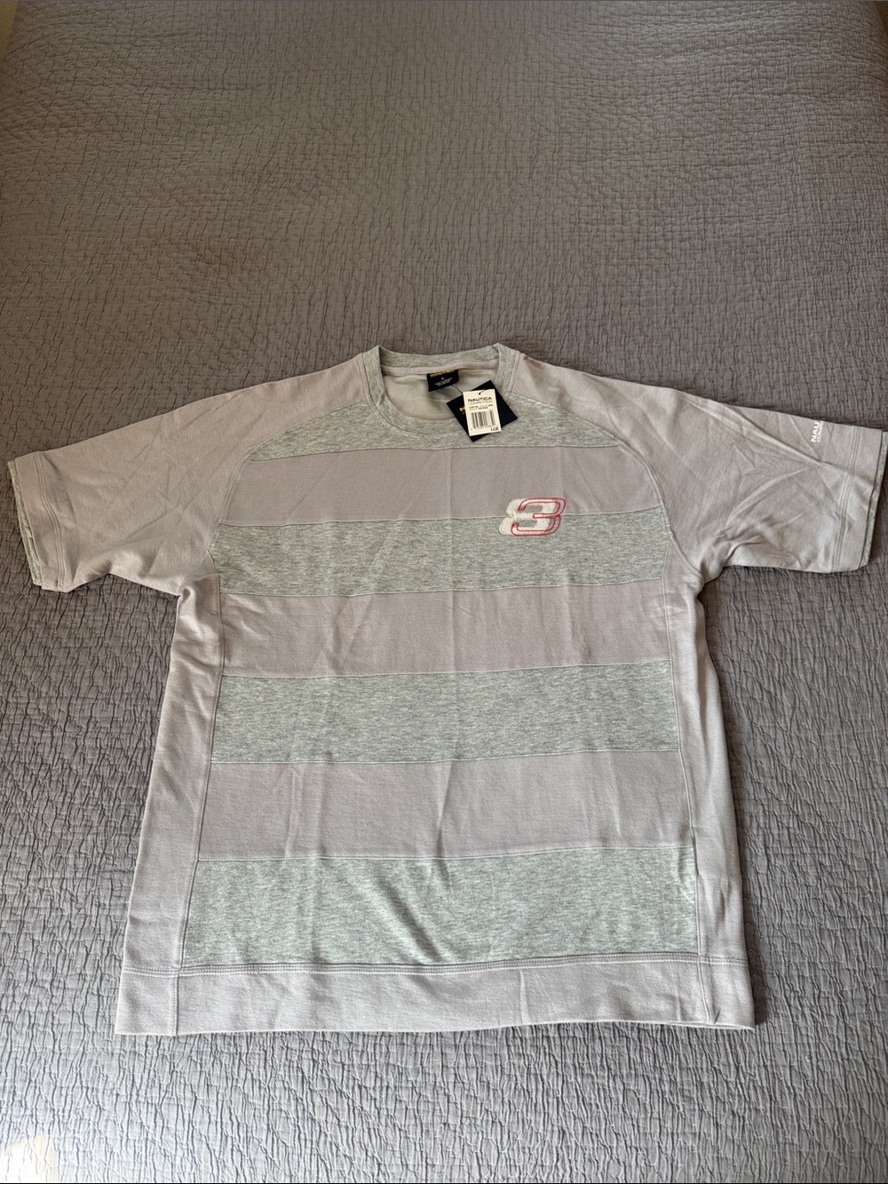 Nautica Competition Rowing Striped T Shirt